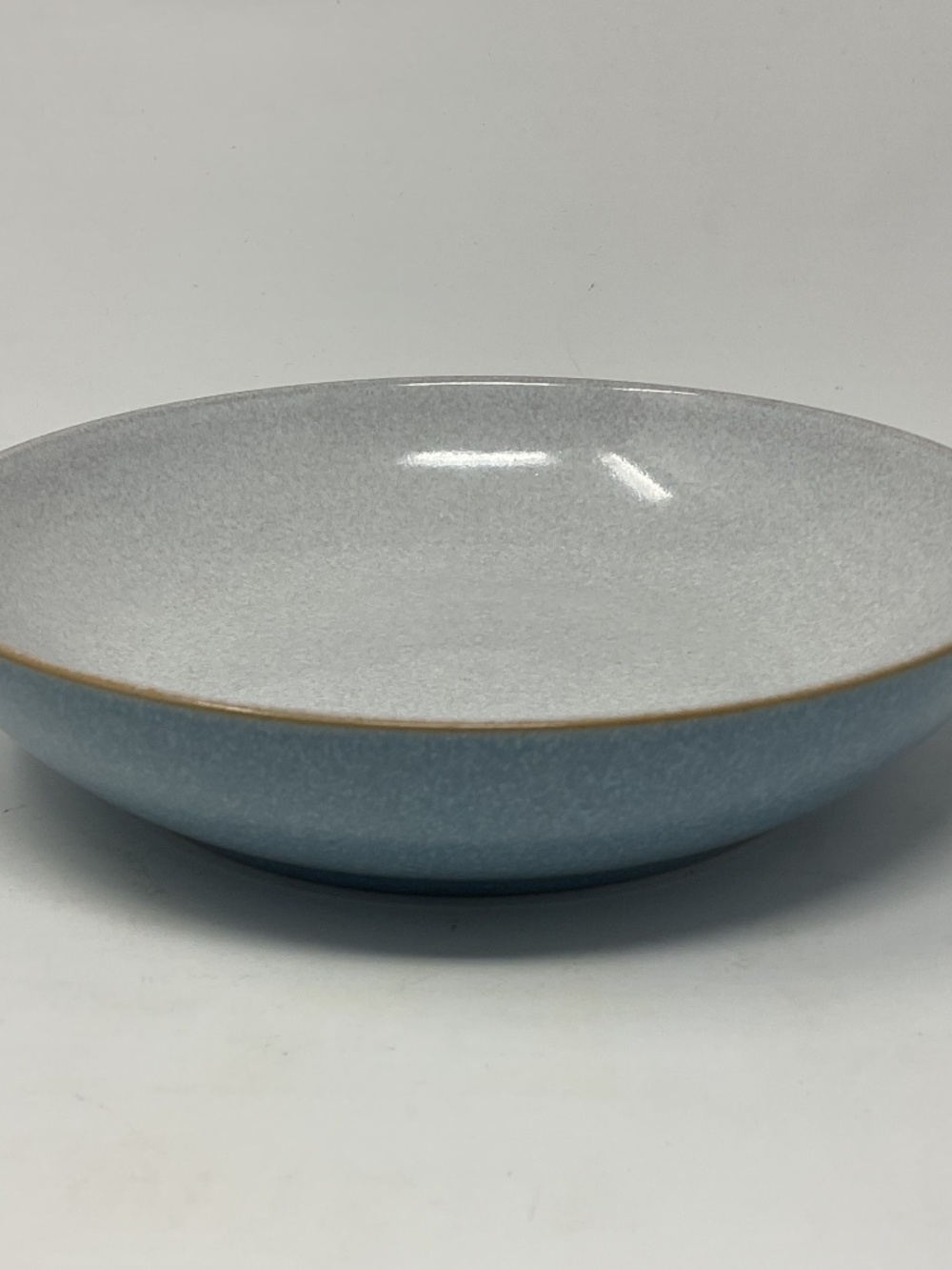 Denby Elements Blue Stoneware Individual Pasta Bowl (2 available $45 EACH)